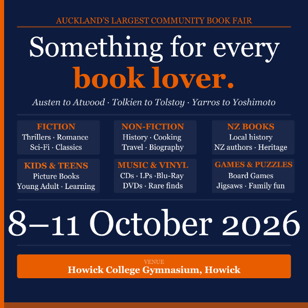 Auckland's largest community book fair 2026